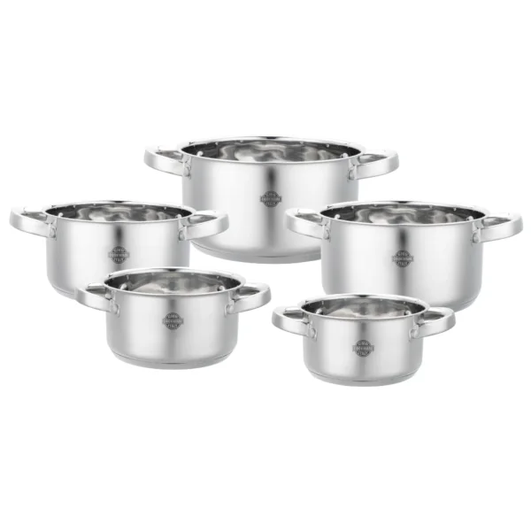 Set 5 Casseruole 12-20 cm – Divinox